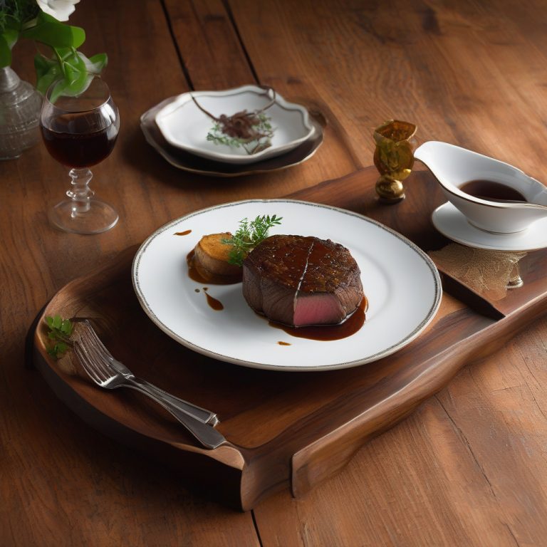Beef Tenderloin Sauce Recipe: Rich Red Wine Reduction