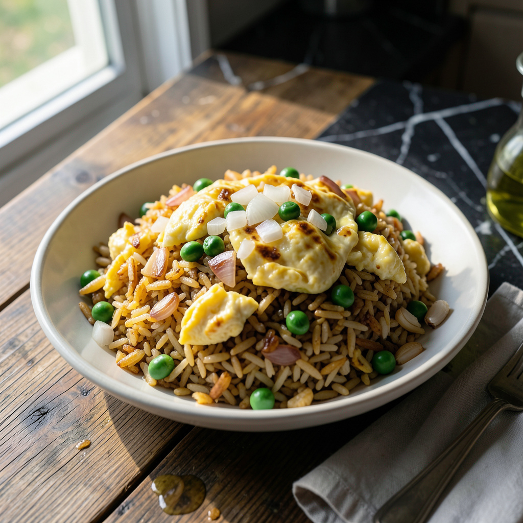 Visual Fried Rice Fried Rice Recipe No Soy Sauce: Savory Stir-Fry Masterpiece